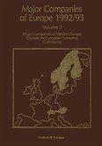 Major Companies of Europe 1992/93 (eBook, PDF)