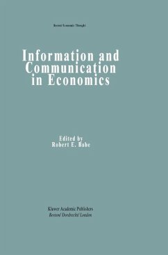 Cover Information and Communication in Economics (eBook, PDF)