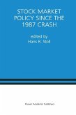 Stock Market Policy Since the 1987 Crash (eBook, PDF)