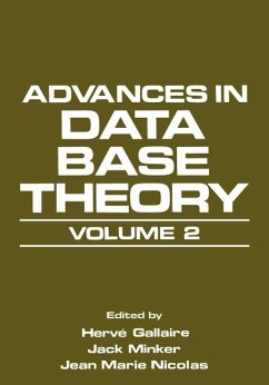 Advances in Data Base Theory (eBook, PDF) - Gallaire, Hervé; Minker, Jack; Nicolas, Jean Marie