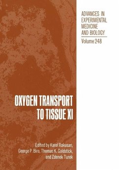 Oxygen Transport to Tissue XI (eBook, PDF) - Rakusan, Karel; Biro, George P.; Goldstick, Thomas K.