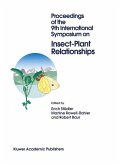 Proceedings of the 9th International Symposium on Insect-Plant Relationships (eBook, PDF)