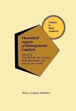 Theoretical Aspects of Homogeneous Catalysis (eBook, PDF)