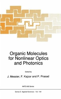 Cover Organic Molecules for Nonlinear Optics and Photonics (eBook, PDF)