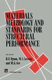 Materials Metrology and Standards for Structural Performance (eBook, PDF)