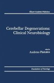 Cerebellar Degenerations: Clinical Neurobiology (eBook, PDF)