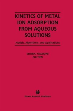 Cover Kinetics of Metal Ion Adsorption from Aqueous Solutions (eBook, PDF)
