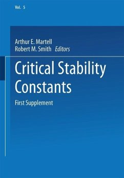 Cover Critical Stability Constants (eBook, PDF)