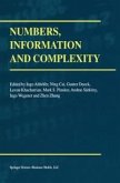 Numbers, Information and Complexity (eBook, PDF)
