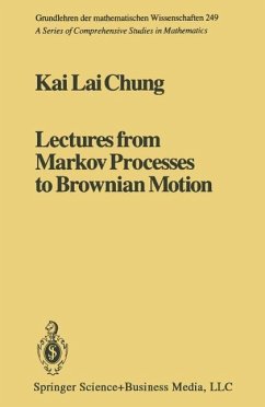 Lectures from Markov Processes to Brownian Motion (eBook, PDF) - Chung, Kai Lai