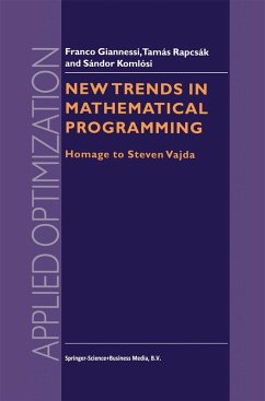 New Trends in Mathematical Programming (eBook, PDF)