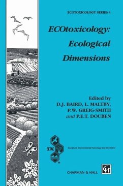 ECOtoxicology: Ecological Dimensions (eBook, PDF)