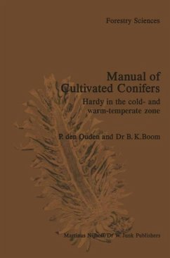 Manual of Cultivated Conifers (eBook, PDF) - Ouden, P. Den; Boom, B. K.