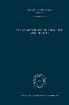 Phenomenology in Practice and Theory (eBook, PDF)