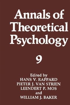 Cover Annals of Theoretical Psychology (eBook, PDF)