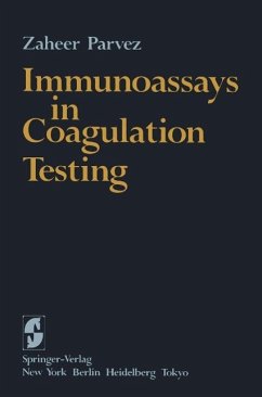 Immunoassays in Coagulation Testing (eBook, PDF) - Parvez, Z.