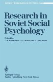 Research in Soviet Social Psychology (eBook, PDF)