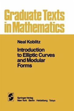 Introduction to Elliptic Curves and Modular Forms (eBook, PDF) - Koblitz, N.