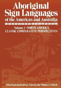 Cover Aboriginal Sign Languages of The Americas and Australia (eBook, PDF)