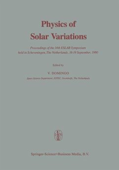 Physics of Solar Variations (eBook, PDF) - Domingo