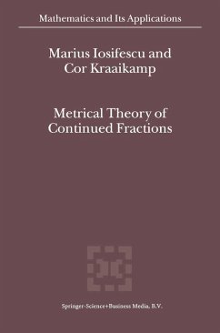 Cover Metrical Theory of Continued Fractions (eBook, PDF)
