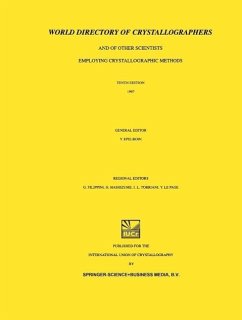 Cover World Directory of Crystallographers (eBook, PDF)