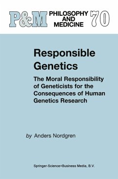 Responsible Genetics (eBook, PDF) - Nordgren, A.