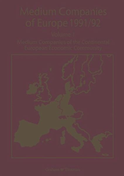 Medium Companies of Europe 1991/92 (eBook, PDF)