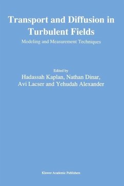 Cover Transport and Diffusion in Turbulent Fields (eBook, PDF)