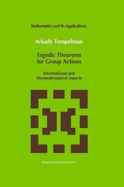 Ergodic Theorems for Group Actions (eBook, PDF) - Tempelman, A. A.