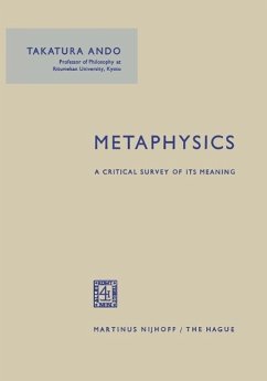 Metaphysics (eBook, PDF) - Ando, Takatura