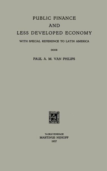 Public Finance and Less Developed Economy (eBook, PDF)