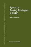 Syntactic Parsing Strategies in Italian (eBook, PDF)