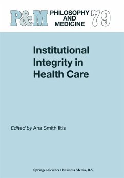 Cover Institutional Integrity in Health Care (eBook, PDF)