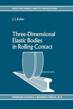 Cover Three-Dimensional Elastic Bodies in Rolling Contact (eBook, PDF)