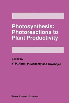 Photosynthesis: Photoreactions to Plant Productivity (eBook, PDF)