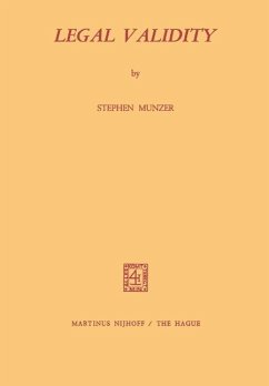 Legal Validity (eBook, PDF) - Munzer, Stephen