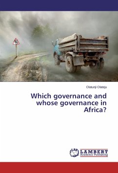 Which governance and whose governance in Africa? - Olateju, Olatunji