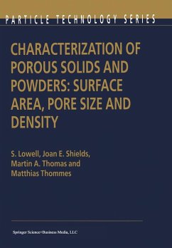 Characterization of Porous Solids and Powders: Surface Area, Pore Size and Density (eBook, PDF) - Lowell, S.; Shields, Joan E.; Thomas, Martin A.; Thommes, Matthias