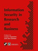 Information Security in Research and Business (eBook, PDF)