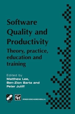 Software Quality and Productivity (eBook, PDF)