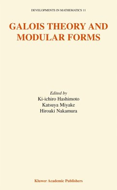 Galois Theory and Modular Forms (eBook, PDF)