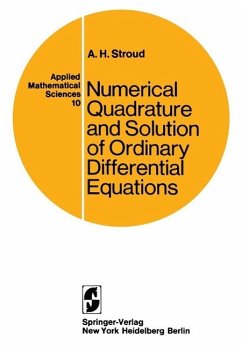 Numerical Quadrature and Solution of Ordinary Differential Equations (eBook, PDF) - Stroud, A. H.