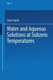 Water and Aqueous Solutions at Subzero Temperatures (eBook, PDF)