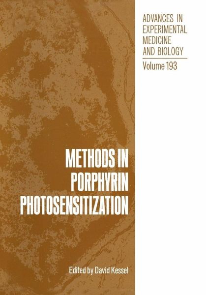 Methods in Porphyrin Photosensitization (eBook, PDF) Methods in Porphyrin Photosensitization (eBook, PDF)