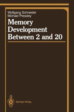 Cover Memory Development Between 2 and 20 (eBook, PDF)