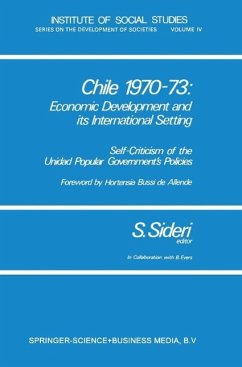 Cover Chile 1970-73: Economic Development and its International Setting (eBook, PDF)
