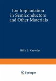Ion Implantation in Semiconductors and Other Materials (eBook, PDF)