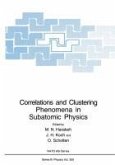 Correlations and Clustering Phenomena in Subatomic Physics (eBook, PDF)
