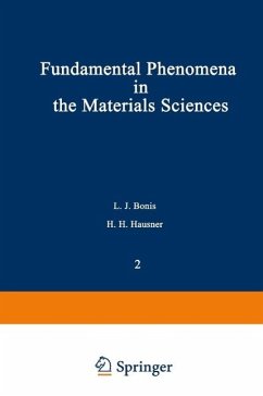 Fundamental Phenomena in the Materials Sciences (eBook, PDF) - Bonis, L. J.; Hausner, H. H.